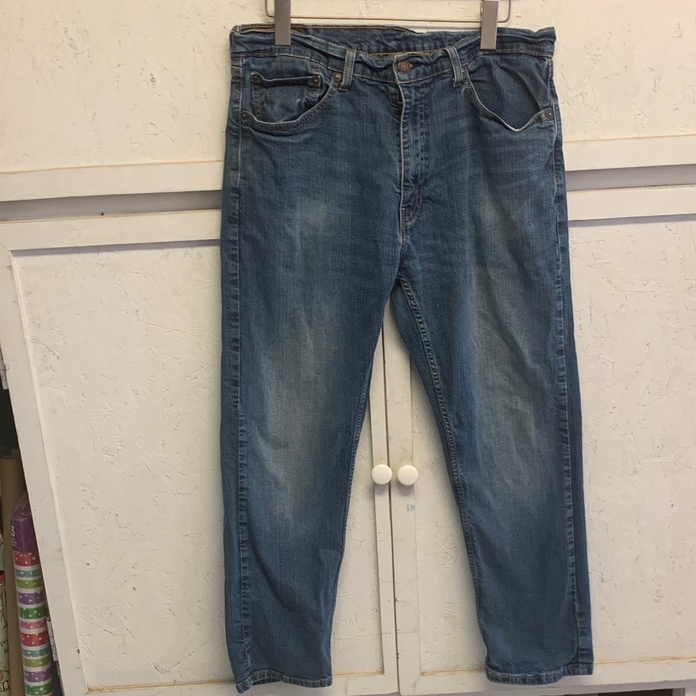 Levi's Relaxed Fit Blue Jeans for Men